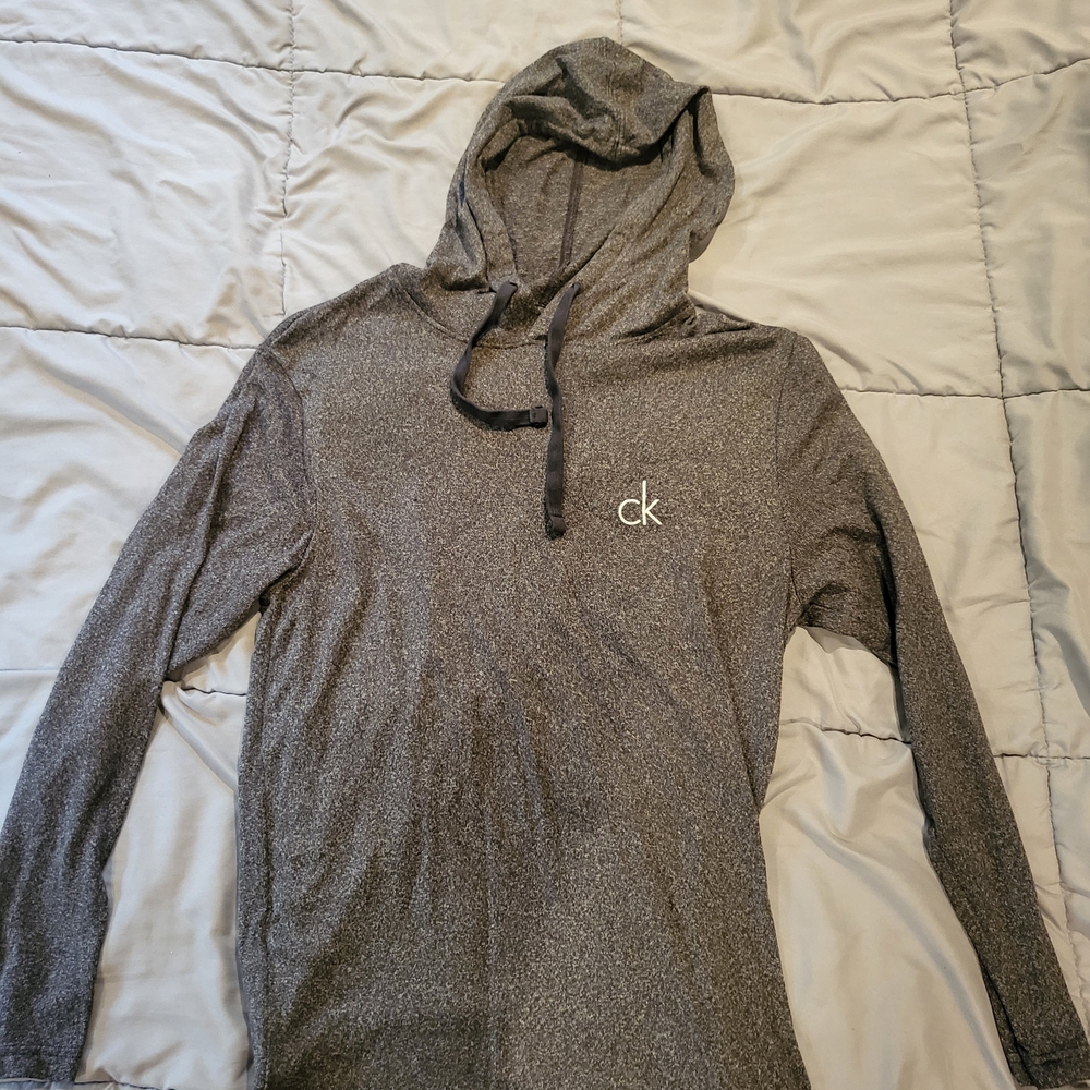Calvin Klein Charcoal Hoodie Sweater